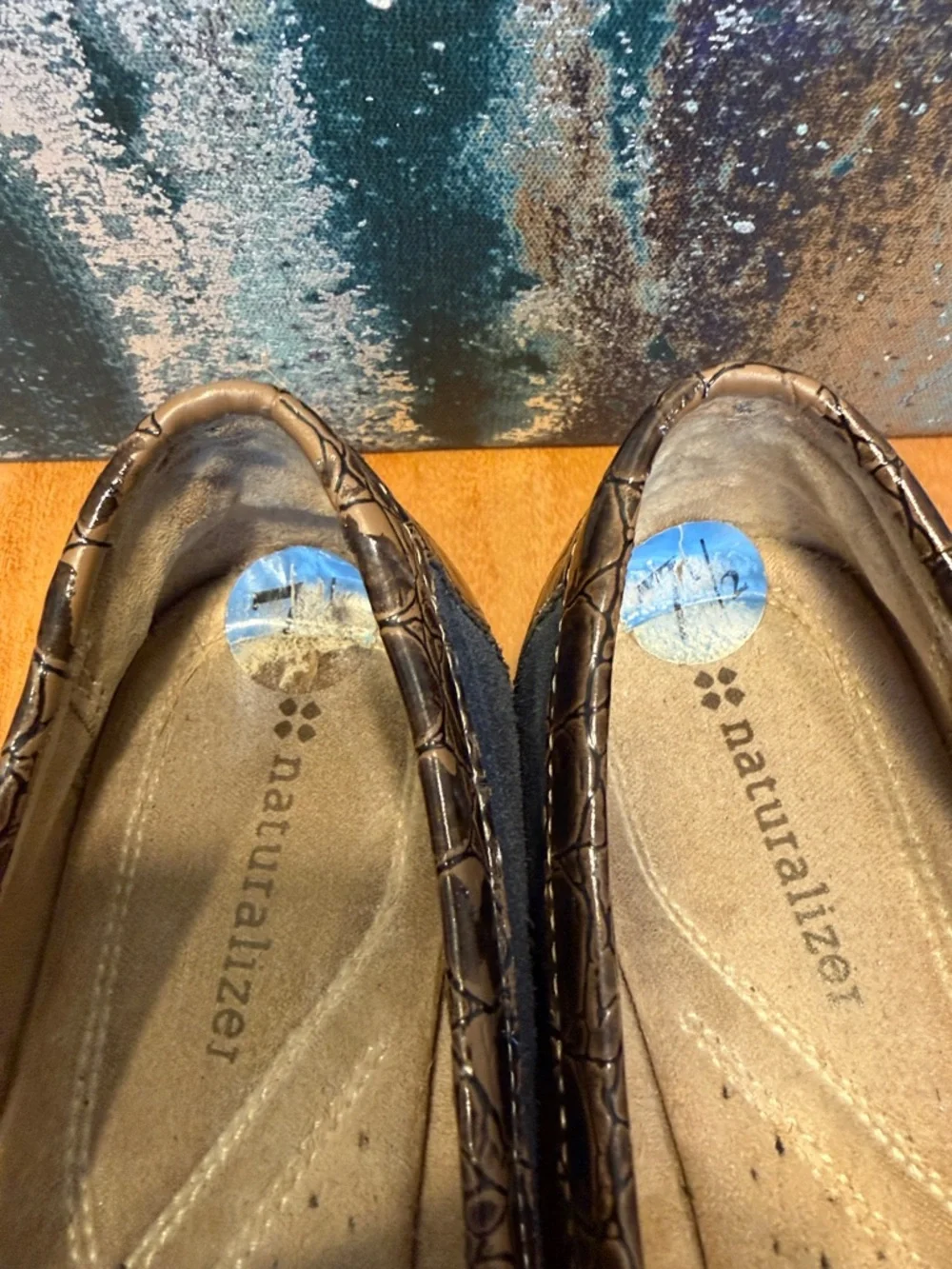 Classic Old Money Naturalizer Navy Suede Loafers Gold Bit‎ 7.5 (GUC)